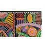 MUEBLE MANGO PINTADO A MANO   DOS PUERTAS 45 X 30 X 50 cm